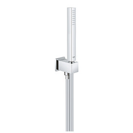 Grohe Euphoria Cube Stick Outlet Elbow with Parking Bracket, Flex + Handset - 26405000 Large Image