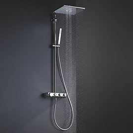 Grohe Euphoria SmartControl 310 Cube DUO Shower System - Chrome - 26508000 Large Image