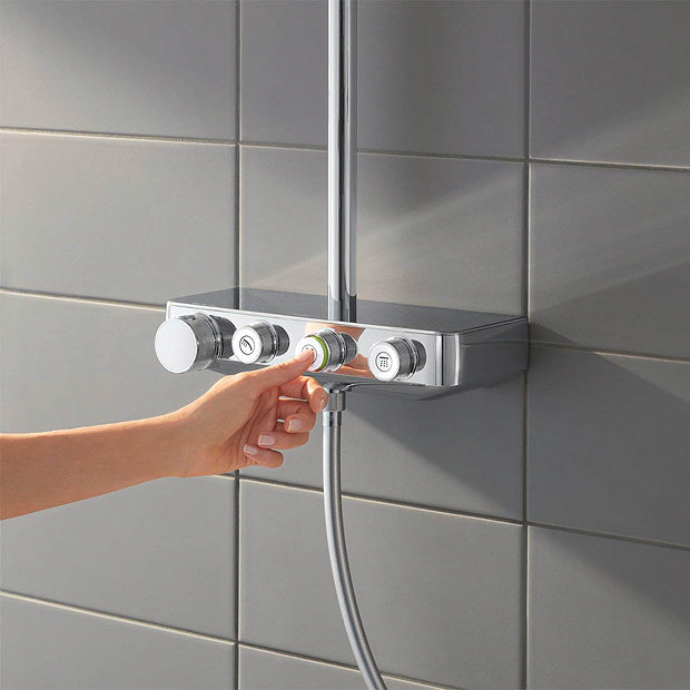 Grohe Euphoria SmartControl 310 DUO Shower System - Chrome - 26507000  Standard Large Image