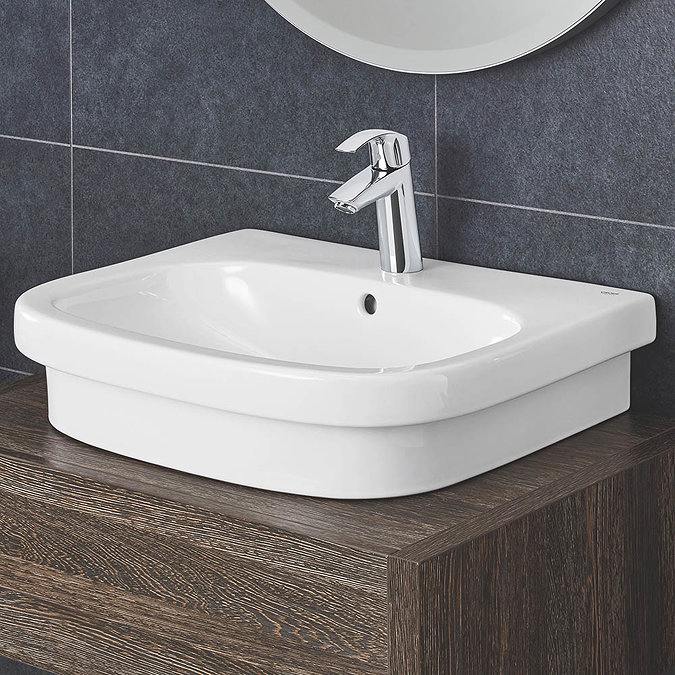 Grohe Euro 600mm 1TH Counter Top Basin - 39337000 Large Image