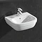 Grohe Euro Ceramic 450mm 1TH Wall Hung Basin - 39324000  Profile Large Image