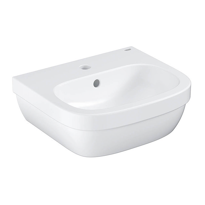 Grohe Euro Ceramic 450mm 1TH Wall Hung Basin - 39324000 Large Image