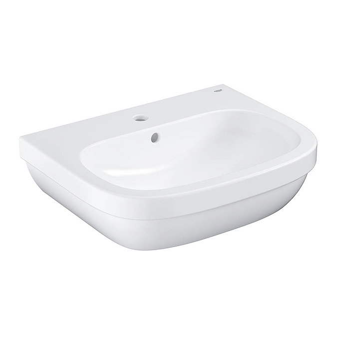 Grohe Euro Ceramic 600mm 1TH Wall Hung Basin - 39335000 Large Image