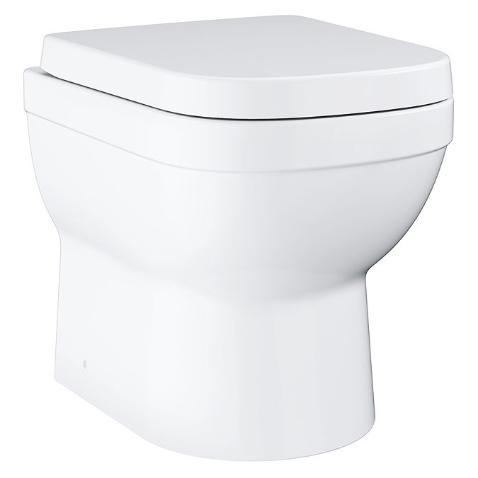 Grohe Euro Ceramic Back to Wall Toilet with Soft Close Seat - 39555000 Large Image