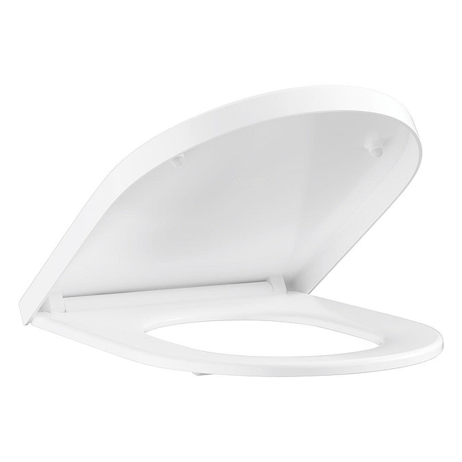 Grohe Euro Ceramic Floor Standing Close Coupled Toilet with Soft Close Seat