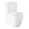 Grohe Euro Ceramic Rimless Close Coupled Toilet with Soft Close Seat