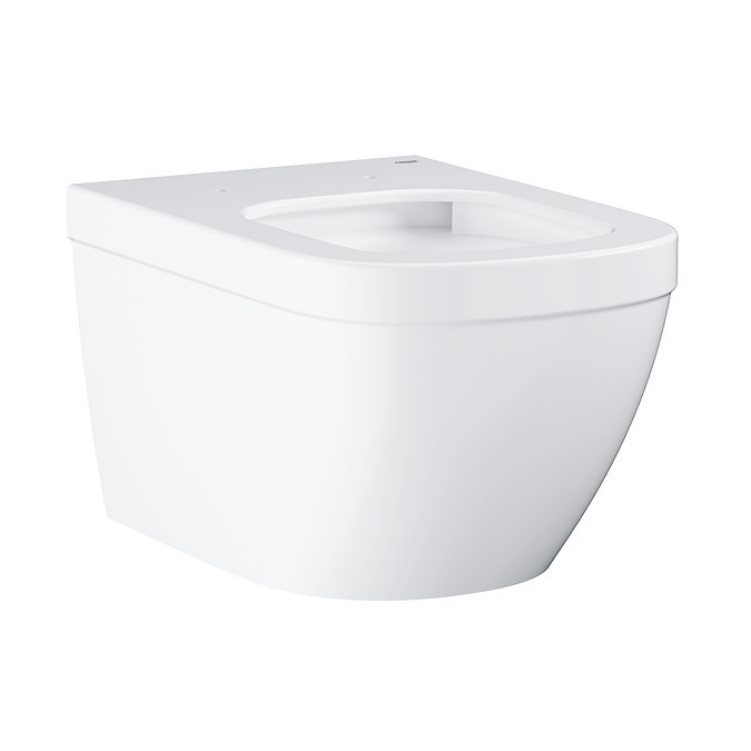 Grohe Euro Ceramic Rimless Wall Hung Toilet with Soft Close Seat