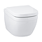 Grohe Euro Ceramic Rimless Wall Hung Toilet with Soft Close Seat