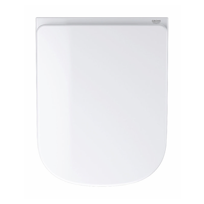 Grohe Euro Compact Rimless Wall Hung Toilet with Quick Release Seat  In Bathroom Large Image