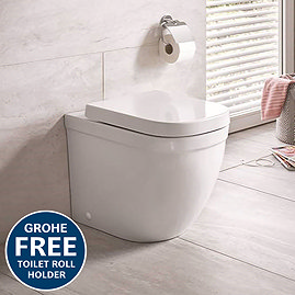 Grohe Euro Rimless Back to Wall Toilet with Soft Close Seat