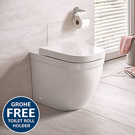 Grohe Euro Rimless Back to Wall Toilet with Soft Close Seat
