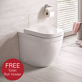 Grohe Euro Rimless Back to Wall Toilet with Soft Close Seat