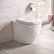Grohe Euro Rimless Back to Wall Toilet with Soft Close Seat Large Image