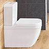 Grohe Euro Rimless Close Coupled Toilet with Soft Close Seat  In Bathroom Large Image