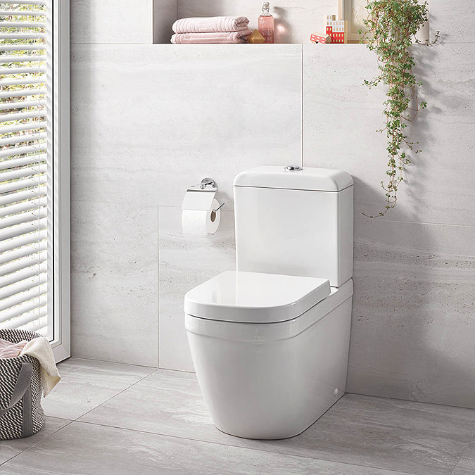 Grohe Euro Rimless Close Coupled Toilet with Soft Close Seat Newest Large Image