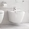 Grohe Euro Wall Hung Bidet Package (Tap + Waste Included) Large Image