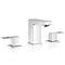 Grohe Eurocube 3-Hole Basin Mixer with Pop-up Waste - 20351000 Large Image