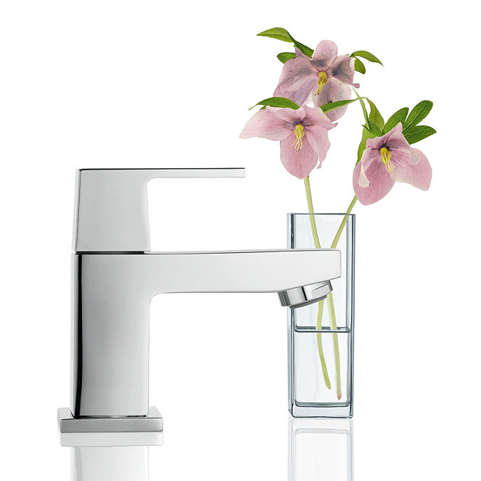 Grohe Eurocube Basin Pillar Tap - 23137000  Standard Large Image