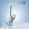 Grohe Eurocube High Spout Basin Mixer with Pop-up Waste - 23135000  In Bathroom Large Image