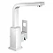 Grohe Eurocube High Spout Basin Mixer with Pop-up Waste - 23135000 Large Image
