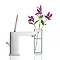 Grohe Eurocube Joy Mono Basin Mixer with Pop-up Waste - 23654000 Profile Large Image