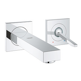 Grohe Eurocube Joy Wall Mounted 2 Hole Basin Mixer - 19997000 Large Image