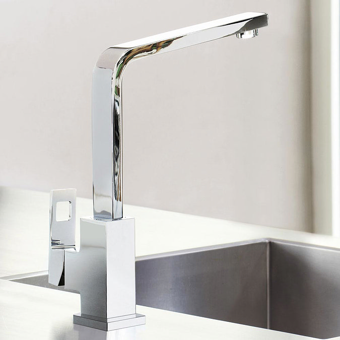 Grohe Eurocube Kitchen Sink Mixer - 31255000 In Bathroom Large Image