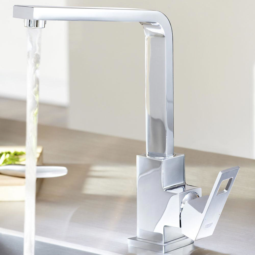 Grohe Eurocube Kitchen Tap - 31255000 | Victorian Plumbing