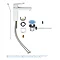 Grohe Eurocube Mono Basin Mixer with Pop-up Waste - 23445000 Standard Large Image