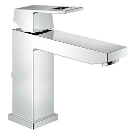 Grohe Eurocube Mono Basin Mixer with Pop-up Waste - 23445000 Large Image