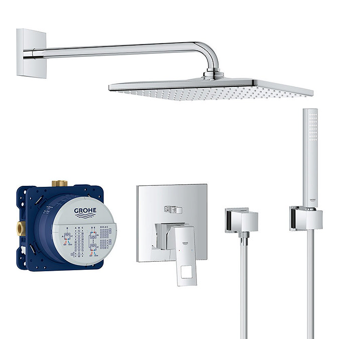 Grohe Eurocube Perfect Shower Set with Rainshower Mono 310 Cube + FREE BASIN TAP