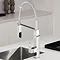 Grohe Eurocube Professional Kitchen Sink Mixer - Chrome - 31395000  Profile Large Image