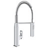 Grohe Eurocube Professional Kitchen Sink Mixer - Chrome - 31395000 Large Image