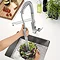 Grohe Eurocube Professional Kitchen Sink Mixer - SuperSteel - 31395DC0  Standard Large Image