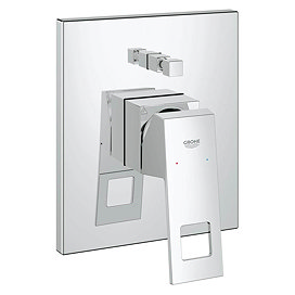 Grohe Eurocube Single Lever Bath Shower Mixer Trim - 19896000 Large Image