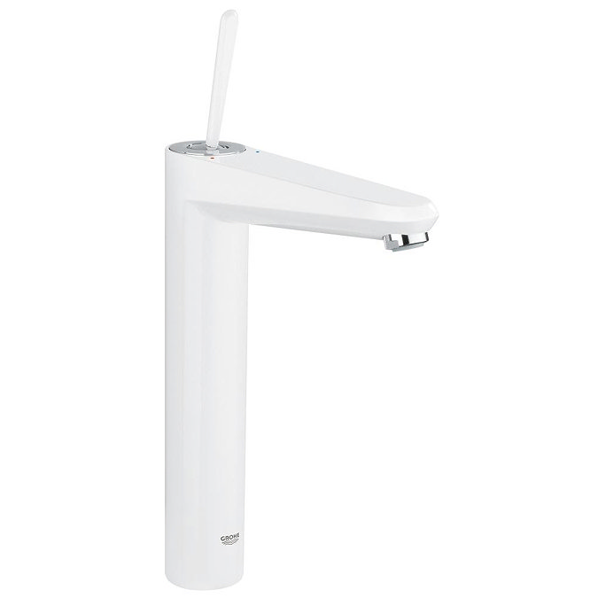 Grohe Eurodisc Joy Tall Mono Basin Mixer - Moon White - 23428LS0 Large Image