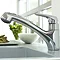 Grohe Eurodisc Kitchen Sink Mixer with Pull Out Spray - 32257001  Profile Large Image