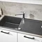 Grohe Eurosmart Cosmopolitan Kitchen Sink Mixer - Chrome - 30193000  Standard Large Image