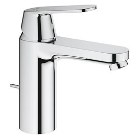 Grohe Eurosmart Cosmopolitan M-Size Mono Basin Mixer with Pop-up Waste - 23325000 Large Image