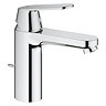 Grohe Eurosmart Cosmopolitan M-Size Mono Basin Mixer with Pop-up Waste - 23325000 Large Image