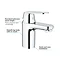 Grohe Eurosmart Cosmopolitan Mono Basin Mixer - 3282400L  Feature Large Image