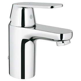 Grohe Eurosmart Cosmopolitan Mono Basin Mixer with Plug Chain - 3282700E