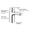 Grohe Eurosmart Cosmopolitan Mono Basin Mixer with Pop-up Waste - 3282500E  Feature Large Image