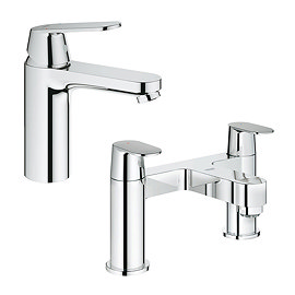 Grohe Eurosmart Cosmopolitan Tap Package (Bath + Basin Tap) Large Image