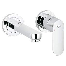 Grohe Eurosmart Cosmopolitan Wall Mounted 2 Hole Basin Mixer - 19381000 Large Image