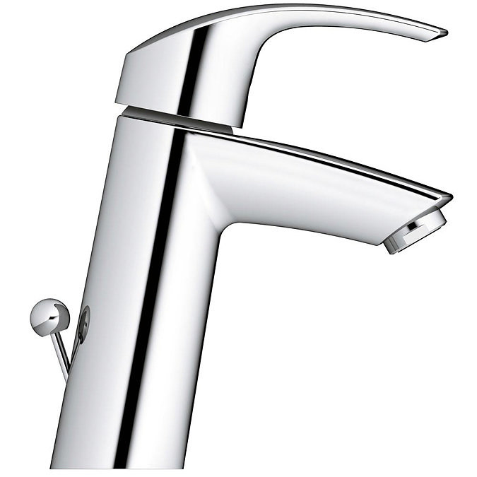 Grohe Eurosmart Mono Basin Mixer with Pop-up Waste - 23322001  Profile Large Image