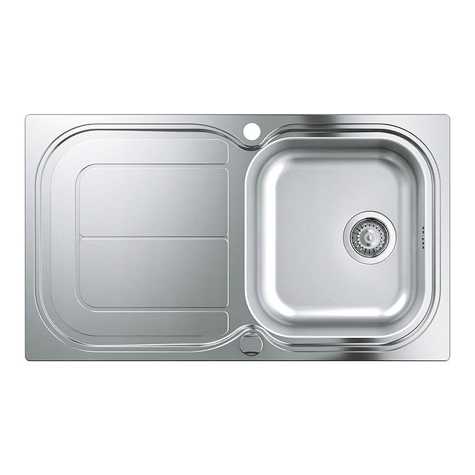 Grohe Eurosmart Stainless Steel Kitchen Sink & Tap Bundle - 31565SD0  Standard Large Image