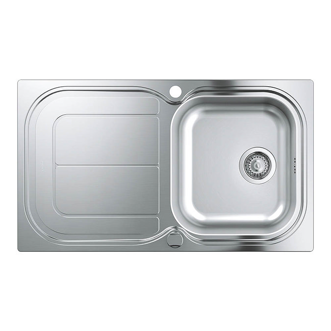 Grohe Eurosmart Stainless Steel Kitchen Sink & Tap Bundle - 31565SD0 Standard Large Image