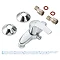 Grohe Eurosmart Wall Mounted Single Lever Shower Mixer - 33555002  Profile Large Image