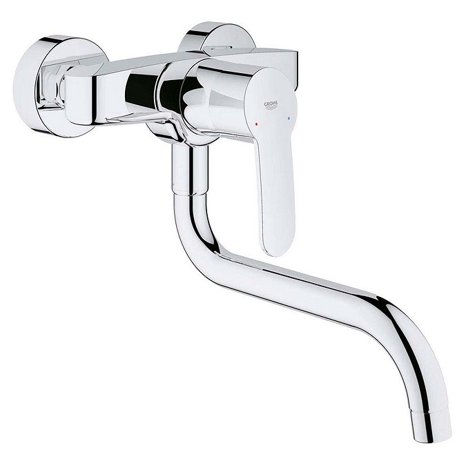 Grohe Eurostyle Cosmopolitan Wall Mounted Kitchen Sink Mixer - 33982002 Large Image